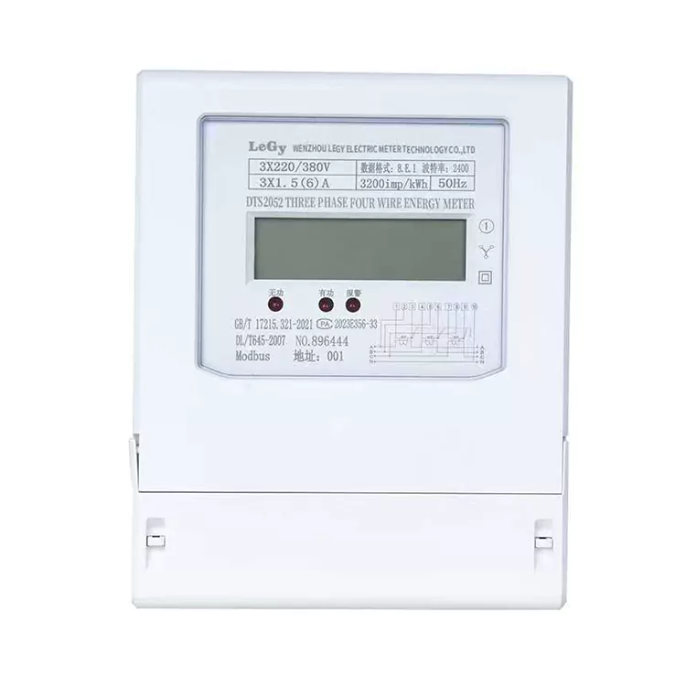 डायरेक्ट कनेक्टेड थ्री फेज kWh एनर्जी मीटर